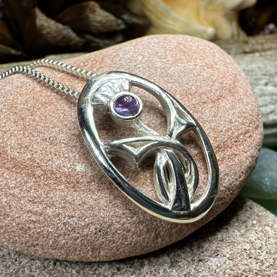 Fife Thistle Necklace