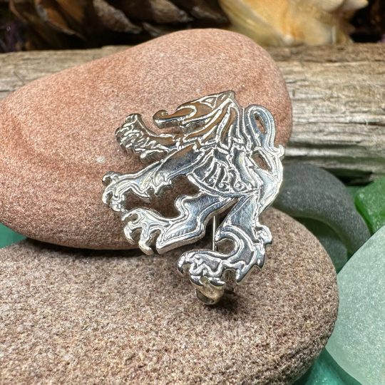Scotland Royal Lion Brooch