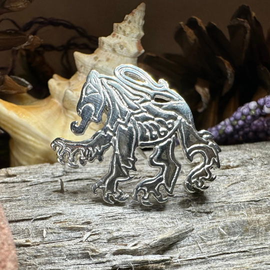 Scotland Royal Lion Brooch