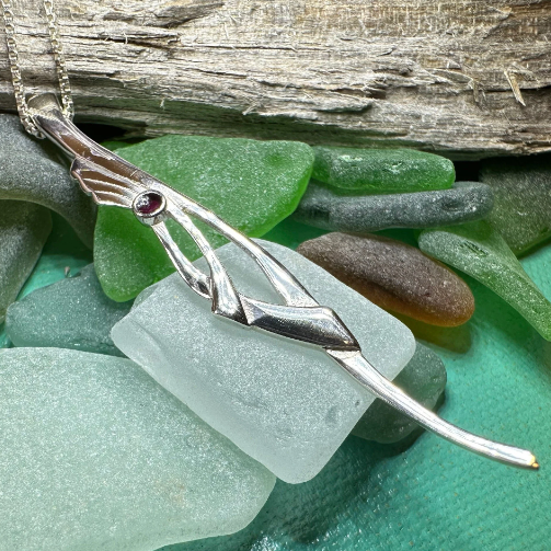 Modern Thistle Necklace