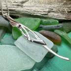 Modern Thistle Necklace