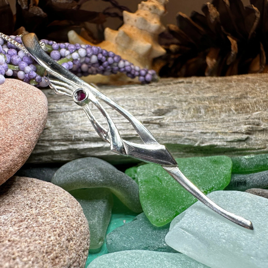 Modern Thistle Necklace