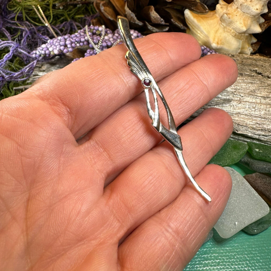 Modern Thistle Necklace