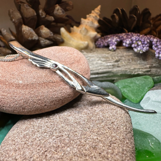 Modern Thistle Necklace