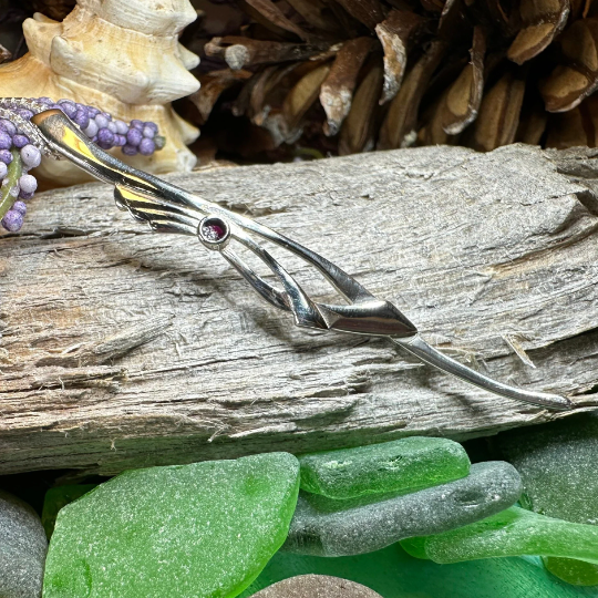 Modern Thistle Necklace