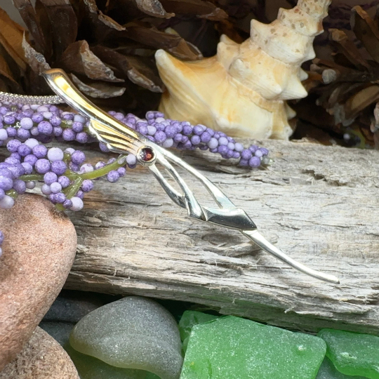 Modern Thistle Necklace