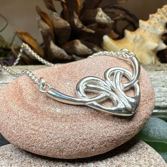 Daphne Celtic Heart Necklace