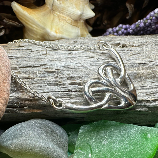 Daphne Celtic Heart Necklace