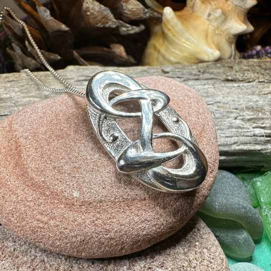 Nadine Modern Celtic Knot Necklace