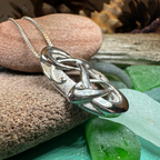 Nadine Modern Celtic Knot Necklace