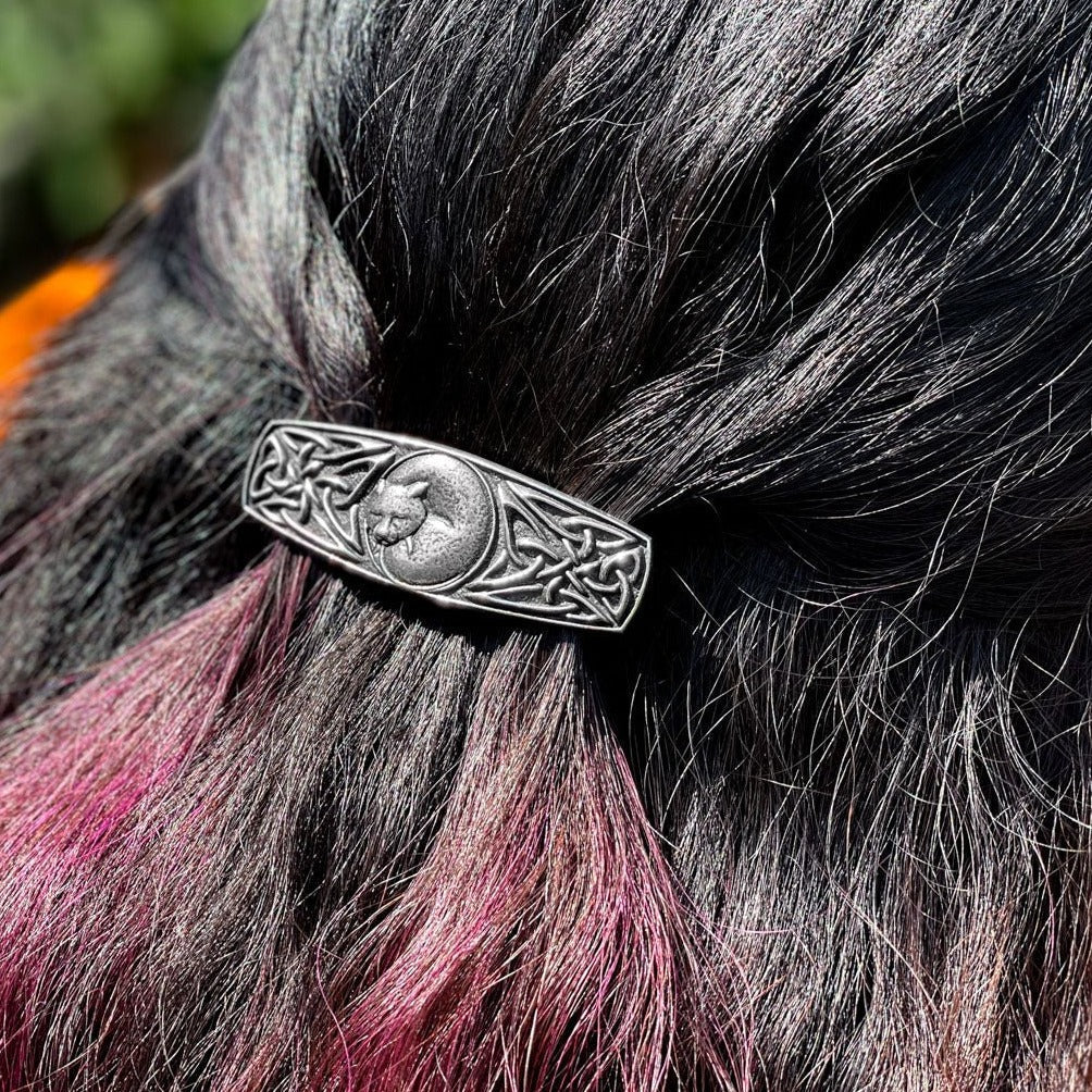 Celtic Cat Hair Clip
