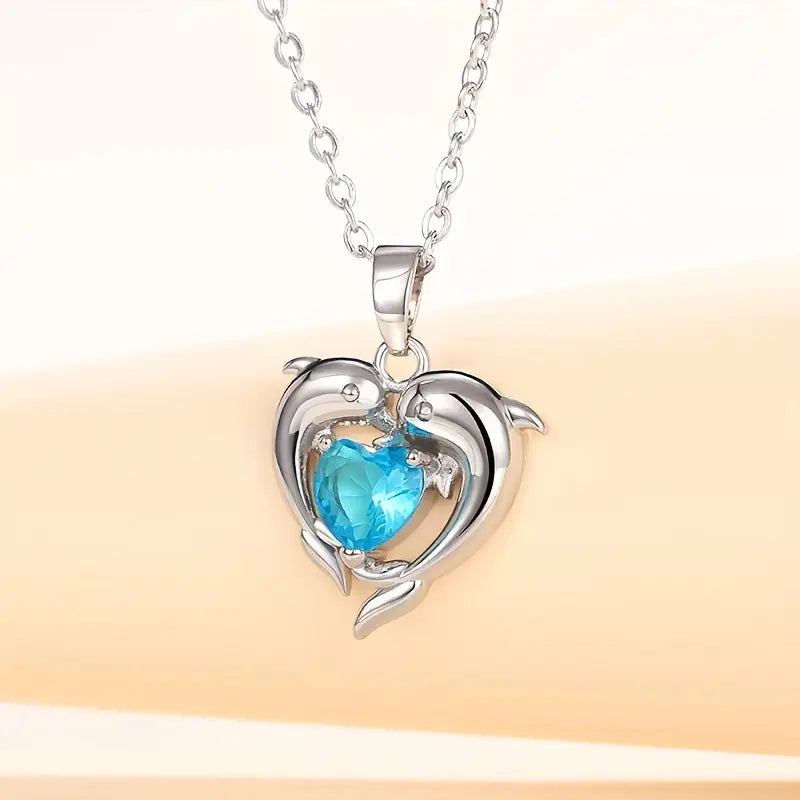 Oceanheart Twins Necklace
