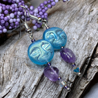 Midnight Moon Earrings