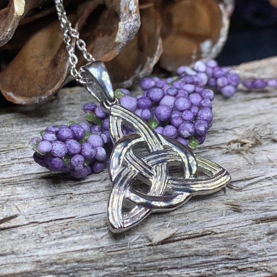 Vanessa Trinity Knot Necklace