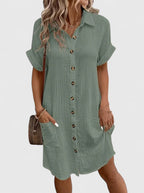 Gianelleza™ | Sophisticated Midi Dress