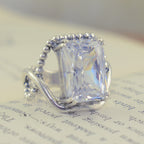 Clear Cut Ring