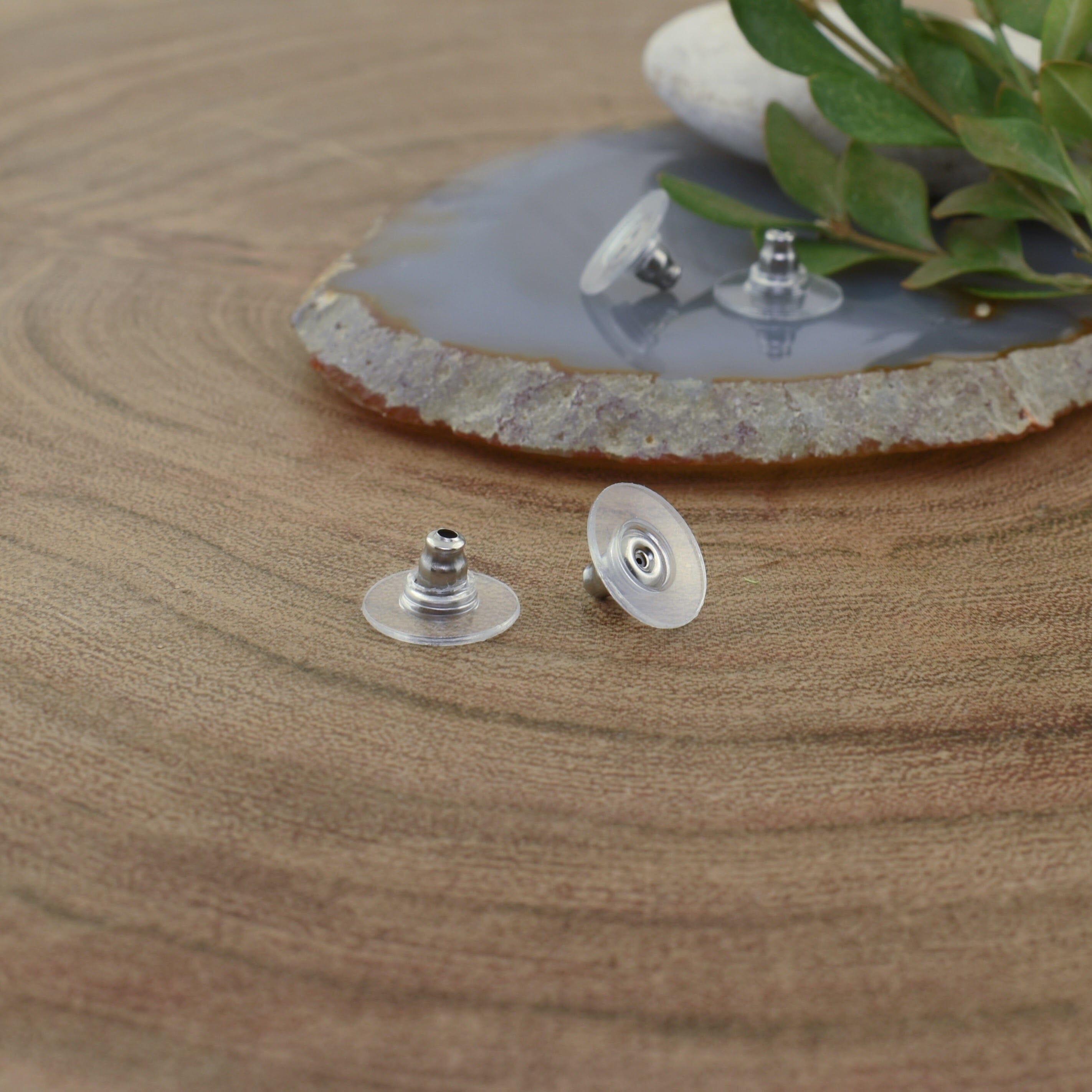 Clear Support Earring Backs