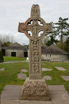 Artisan Irish Clonmacnoise Cross Necklace
