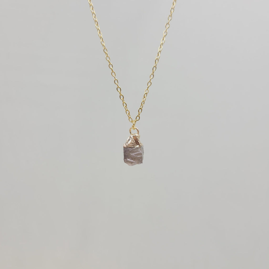 Olivenorma Irregular Crystal Raw Stone Gem gemstone Necklace