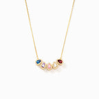 Olivenorma Tears Of Joy 1-8 Teardrop Birthstone Gift Card Necklace