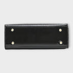 Olivia - Glossy Crocodile Pattern Handbag