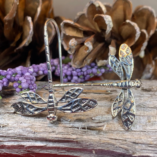 Elegant Dragonfly Earrings