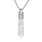 Crrystal Bullet Protection Gemstone Necklace