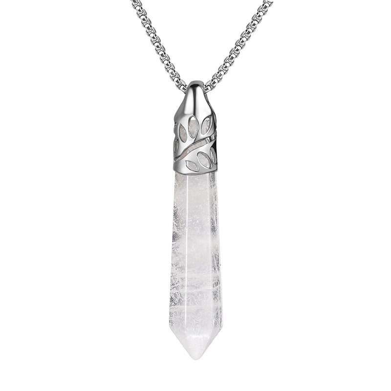 Crrystal Bullet Protection Gemstone Necklace