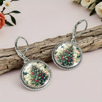 Vintage Christmas Tree Earrings