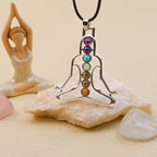 Olivenorma Chakra Meditation Necklace