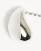 Mato Drop Earrings | White Gold