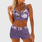 Janelle - Ribbed High-Waisted Bikini