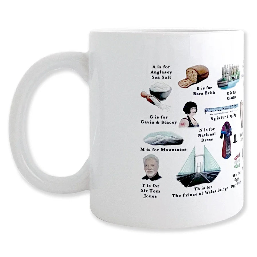 Welsh ABC Mug