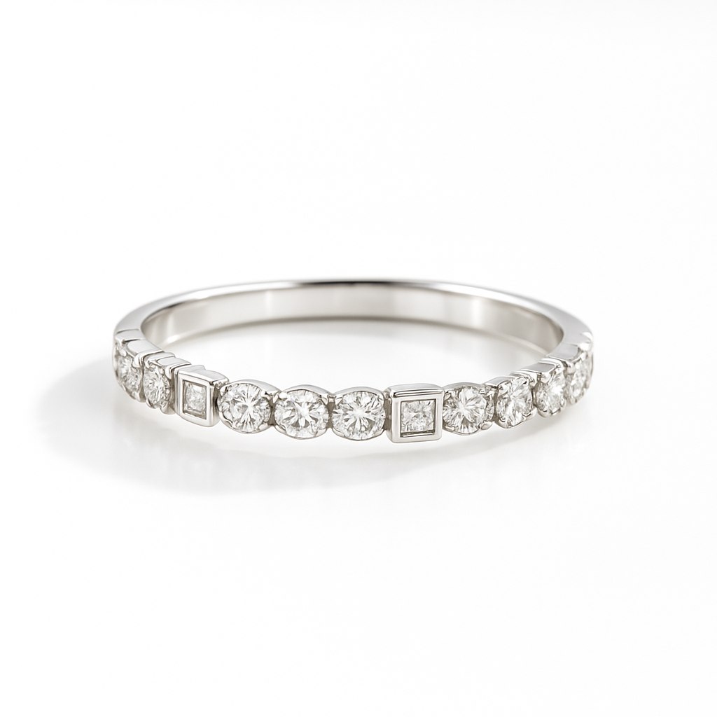 Diamond Constellation Sterling Silver Ring