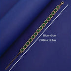 Emerald Green Statement Bracelet | Gold