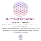 Olivenorma Natural Crystal Peace Buckle Tree Of Life Necklace