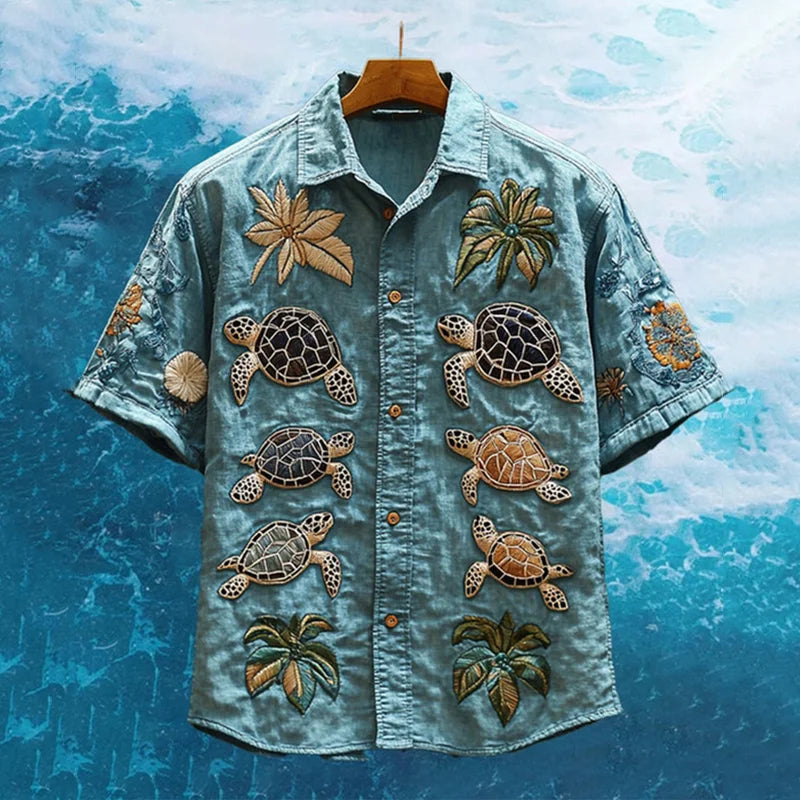 Calvin - Tropical Hawaiian Shirt