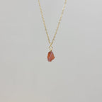 Olivenorma Irregular Crystal Raw Stone Gem gemstone Necklace