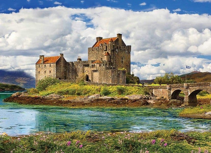 Scotland's Eilean Donan Castle Puzzle