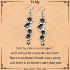 Vintage Daisy Drop Earrings