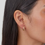 Eternity Hoop Earrings