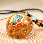Sun Stone Romance Hamsa Necklace