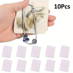 10pcs Polished Cloth Jewelry Care Cleaning Cloth for Rings Necklaces Bracelets