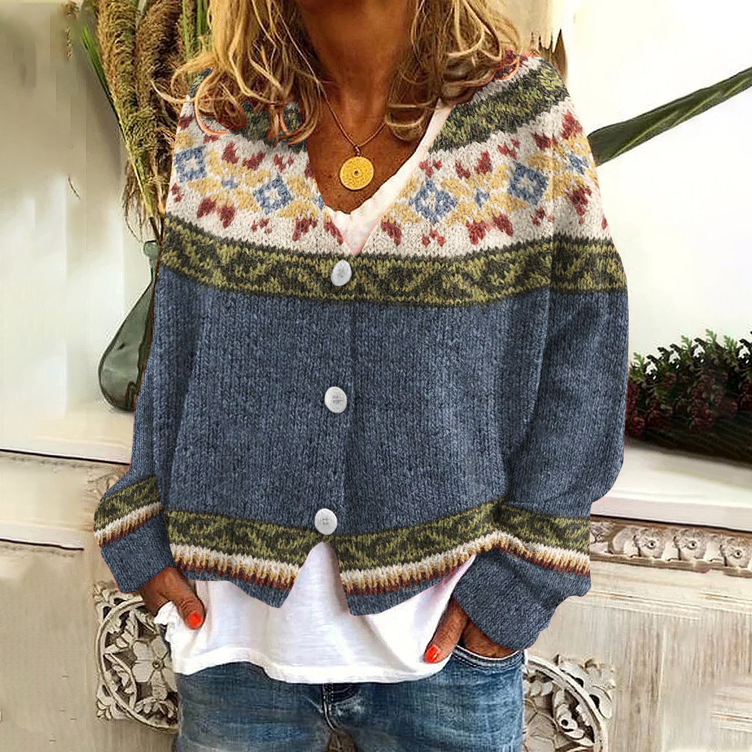 Xenia - Cozy Knit Cardigan