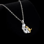 Hug Pendant Necklace with Bonus Earrings – Limited Time Offer