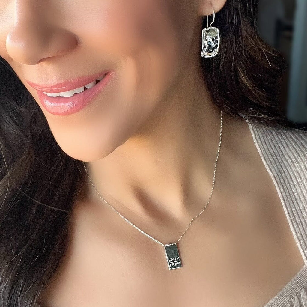 Faith Over Fear Necklace
