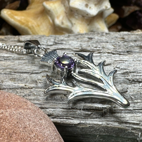 Jacobite Thistle Necklace