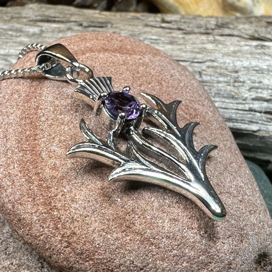 Jacobite Thistle Necklace