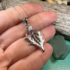 Jacobite Thistle Necklace