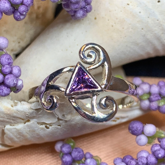 Tara Celtic Spiral Ring